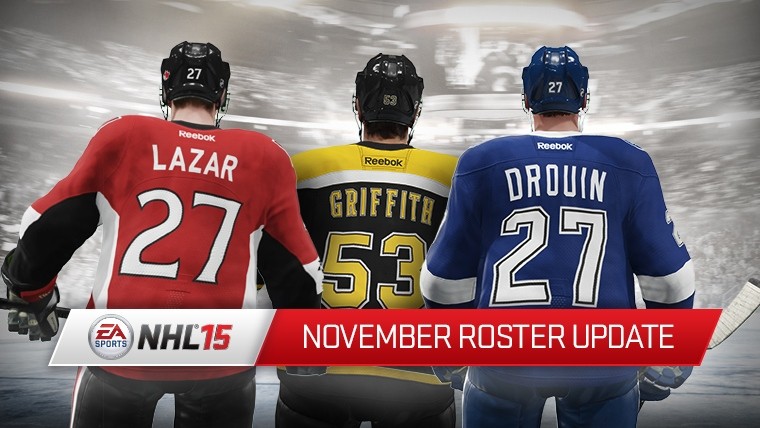 Roster Updates - EA NHL NEWS - COVERS 